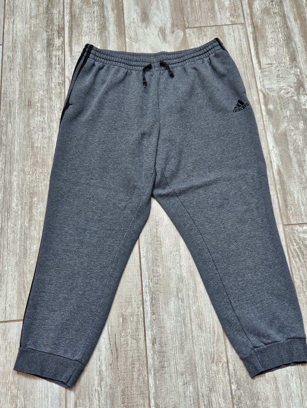 Men's Gray Adidas Joggers
